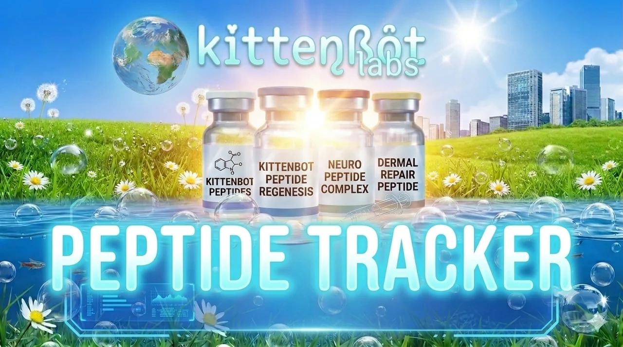 KittenBot Labs Peptide Tracker — free private peptide tracking app